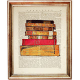 Library Stack Dictionary Print