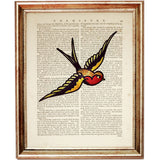 Sailor Jerry Tattoo Flash Dictionary Art Prints 5x7