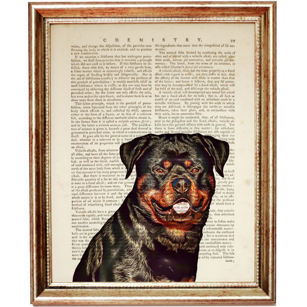 Rottweiler art sales