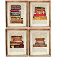 Literary Collection Set of 4 Dictionary Page Prints